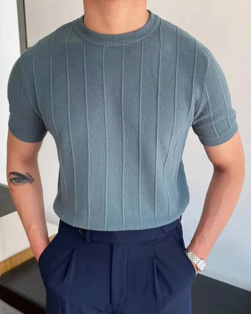 Montaren Cannes Ribbed T-Shirt — view 1