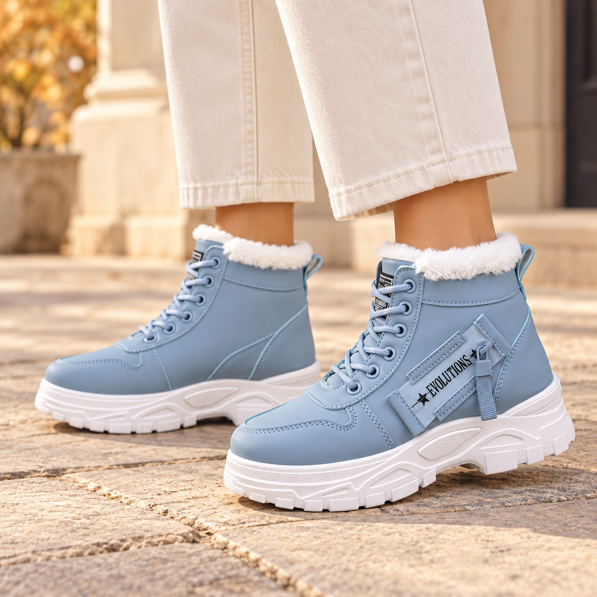 Marlene Lined Sneaker Boots — view 4