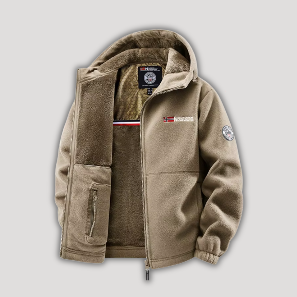 Nathaniel Fleece-Lined Winter Jacket — view 1
