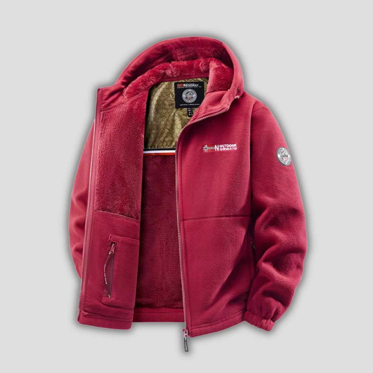 Nathaniel Fleece-Lined Winter Jacket — view 3