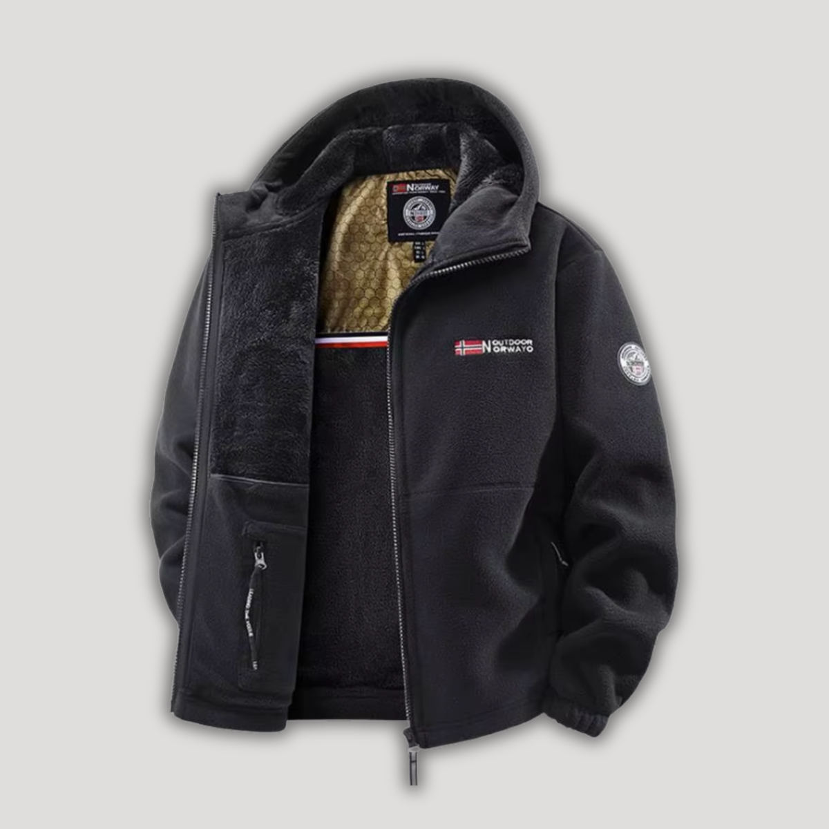 Nathaniel Fleece-Lined Winter Jacket — view 4