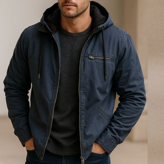 Ivar Lined Hooded Jacket — view 1