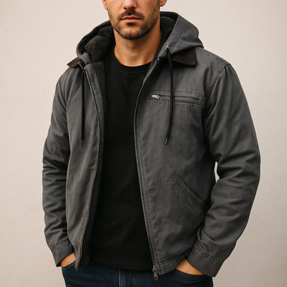 Ivar Lined Hooded Jacket — view 2