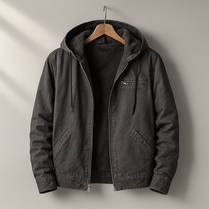 Ivar Lined Hooded Jacket — view 6