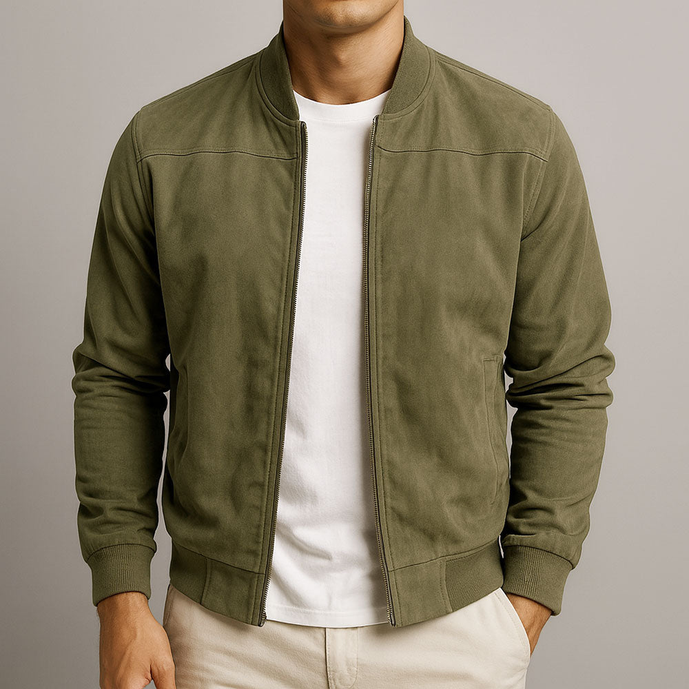 Kaltberg Men's Suede Jacket — view 10