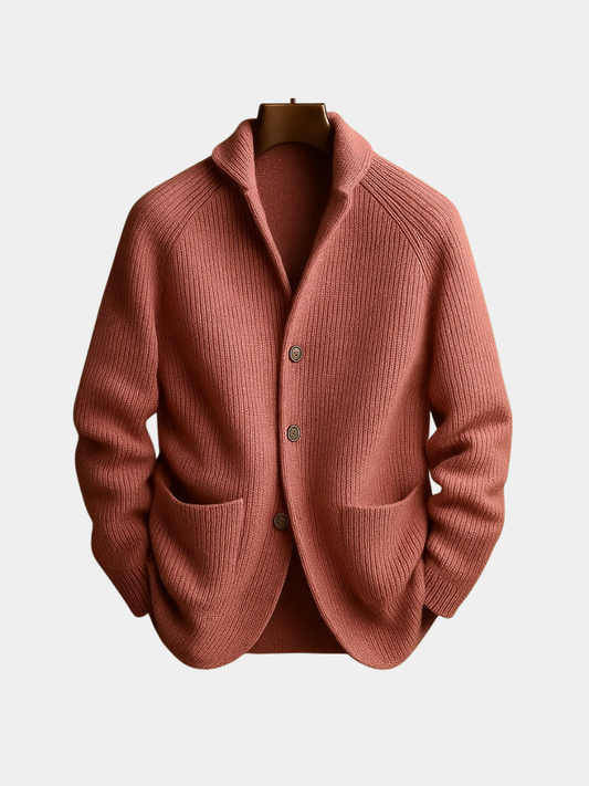 Silvoro Men's Ribbed Cardigan — view 1