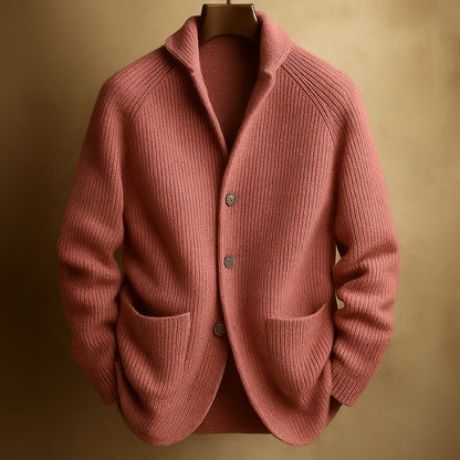 Silvoro Men's Ribbed Cardigan — view 2