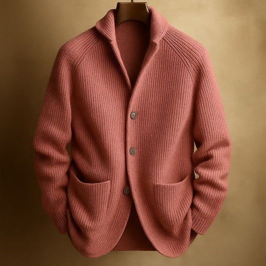 Silvoro Men's Ribbed Cardigan — view 2
