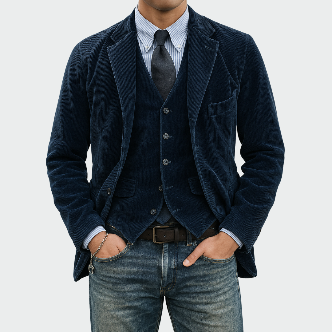 Ulf Blazer and Vest Set — view 1