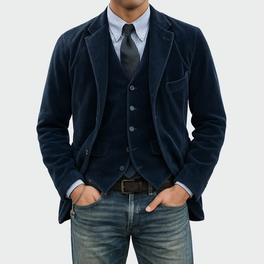 Ulf Blazer and Vest Set — view 1