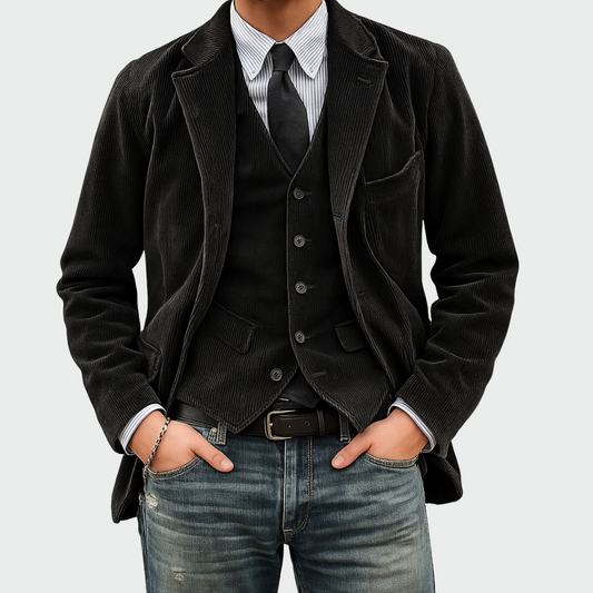 Ulf Blazer and Vest Set — view 2