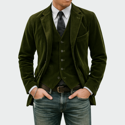 Ulf Blazer and Vest Set — view 4
