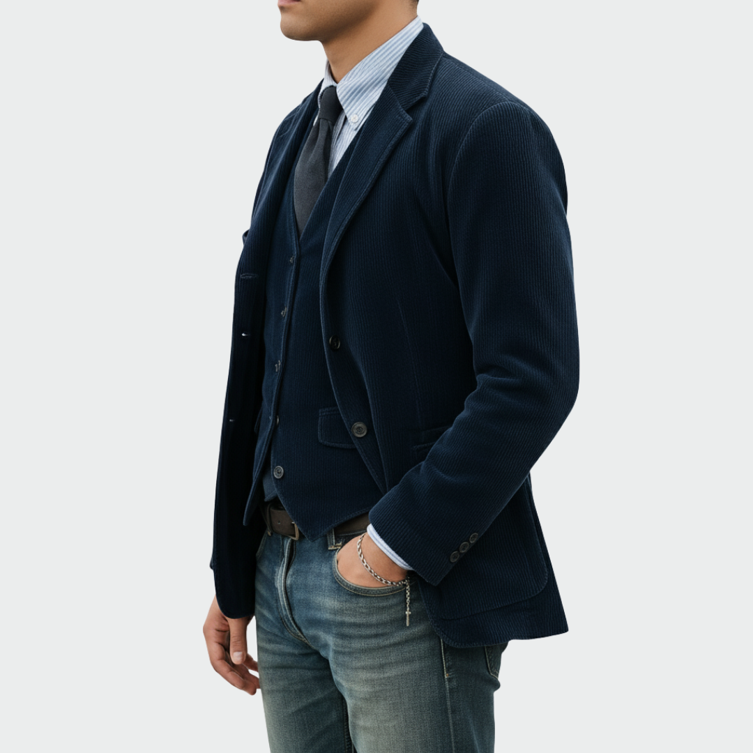 Ulf Blazer and Vest Set — view 5