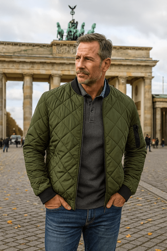 Rainer Cotton Quilted Jacket — view 1