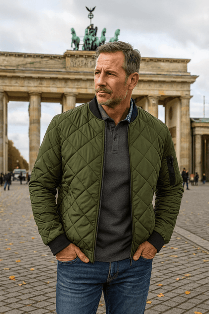 Rainer Cotton Quilted Jacket — view 1