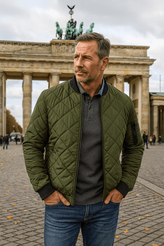 Rainer Cotton Quilted Jacket — view 1