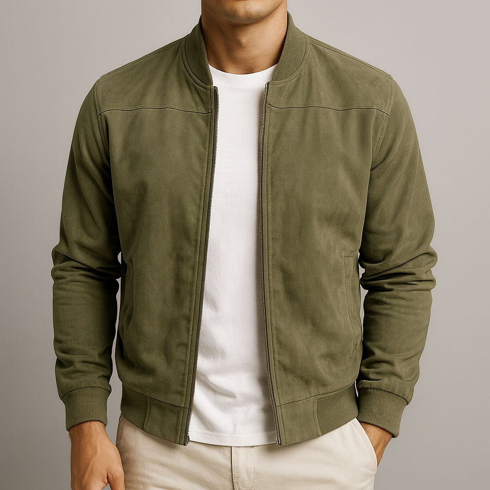 Matteo Classic Bomber Jacket — view 5