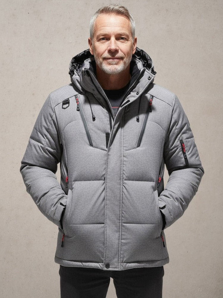 Arktis Pro Men's Fleece-Lined Winter Parka — view 7