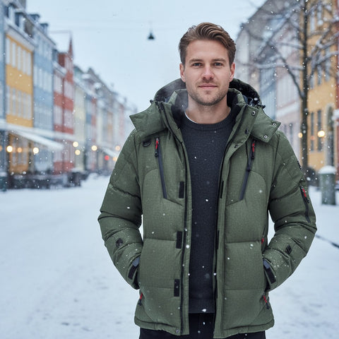 Arktis Pro Men's Fleece-Lined Winter Parka — view 8