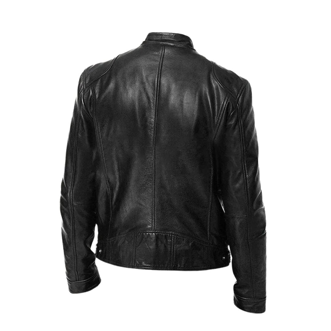Felix Casual Leather Jacket — view 5