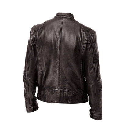 Felix Casual Leather Jacket — view 7