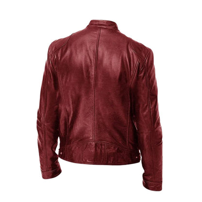 Felix Casual Leather Jacket — view 9