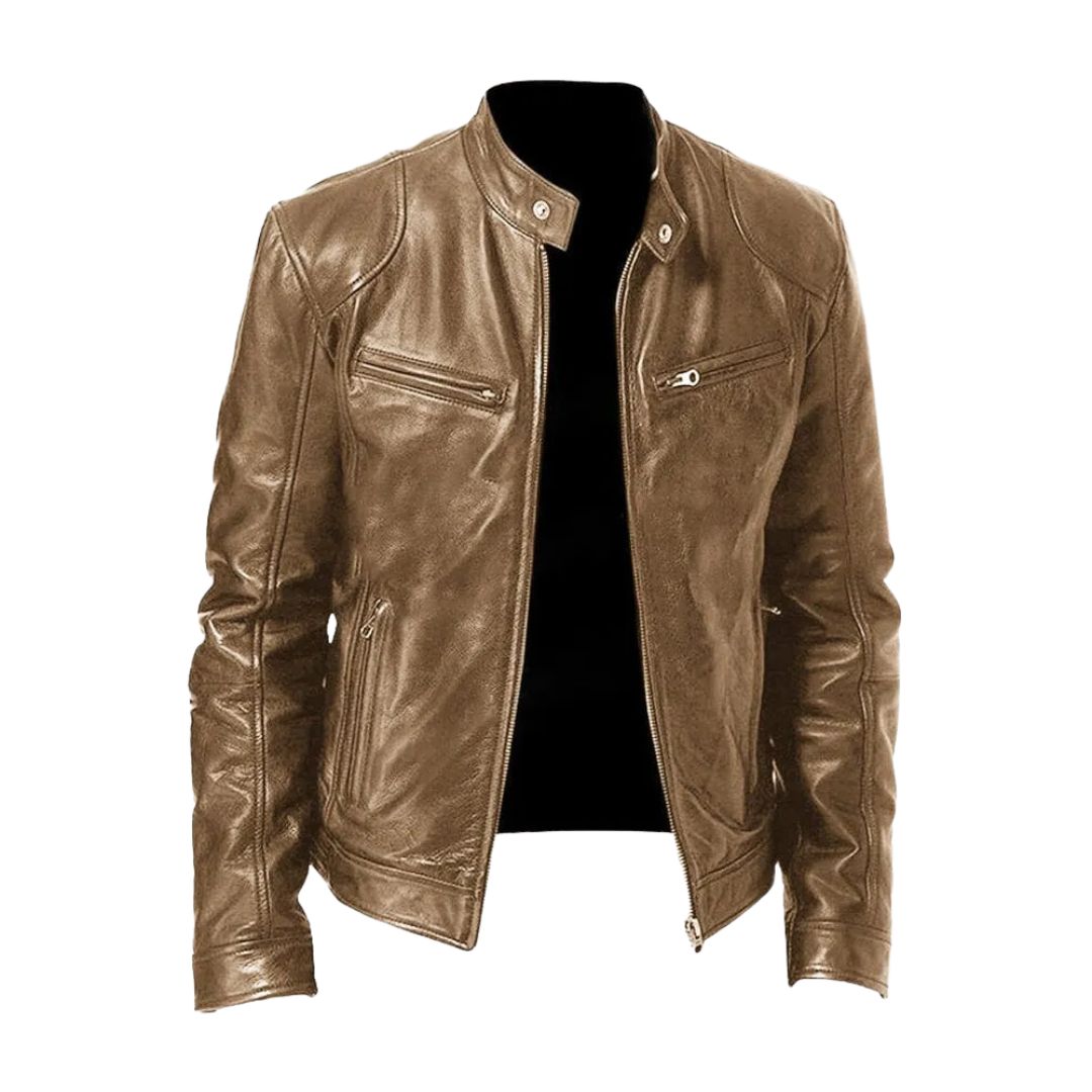 Felix Casual Leather Jacket — view 10