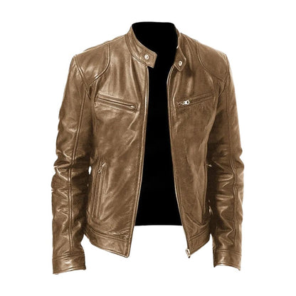 Felix Casual Leather Jacket — view 10
