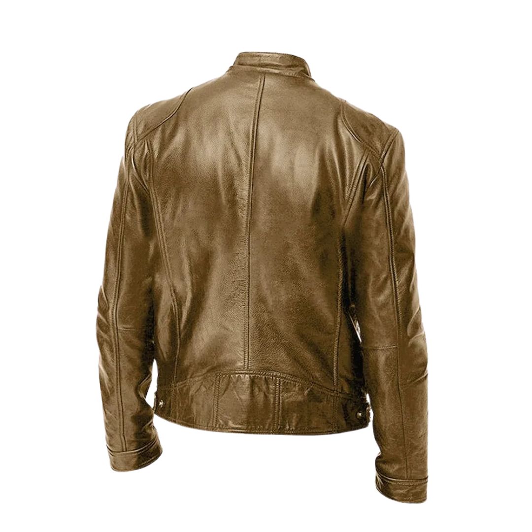 Felix Casual Leather Jacket — view 11