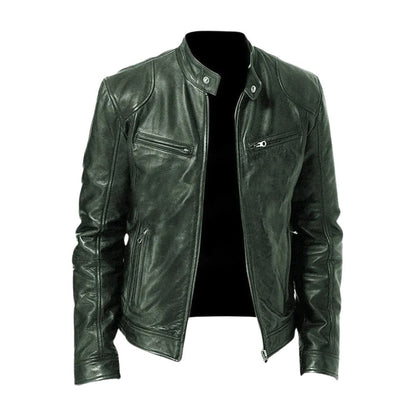 Felix Casual Leather Jacket — view 13