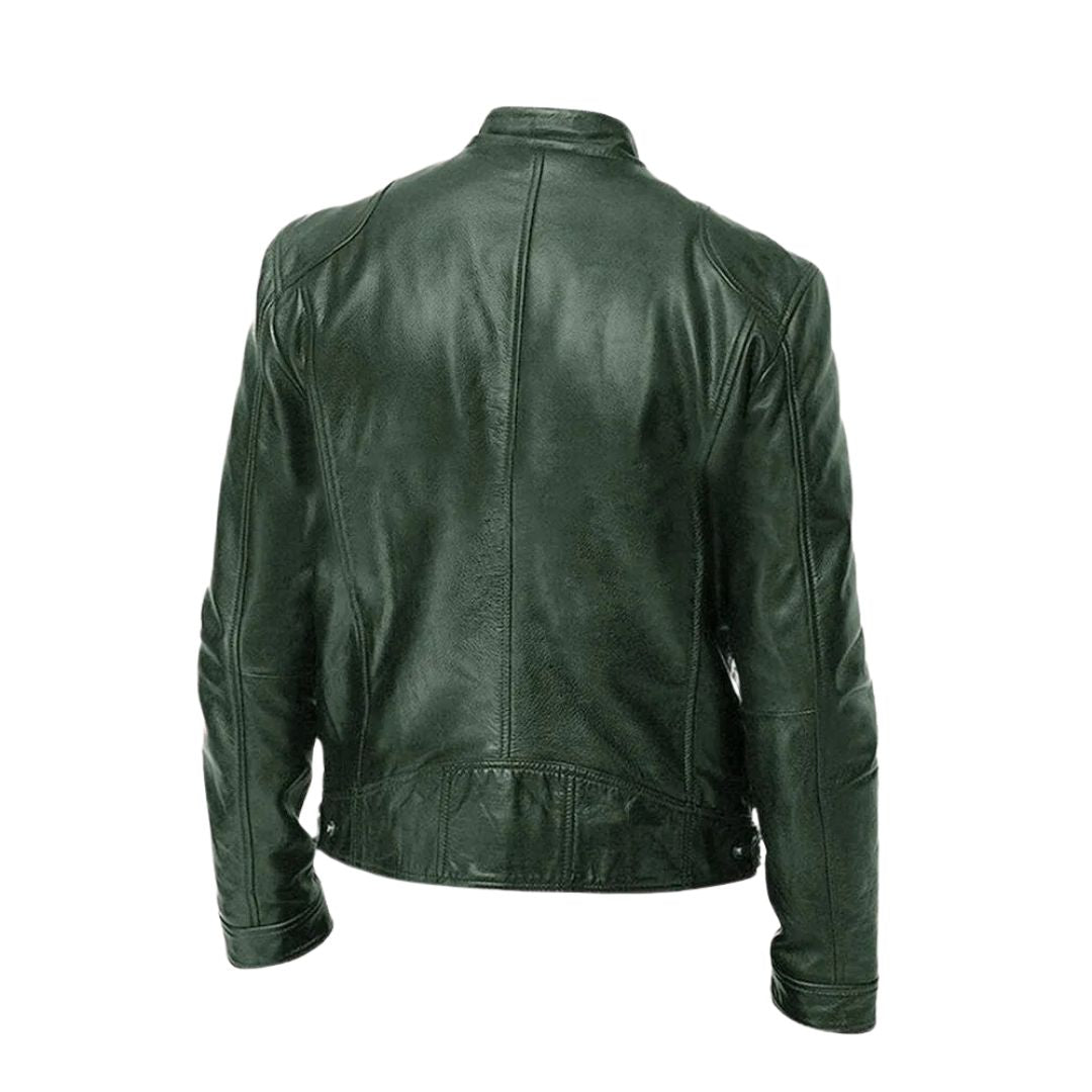 Felix Casual Leather Jacket — view 14