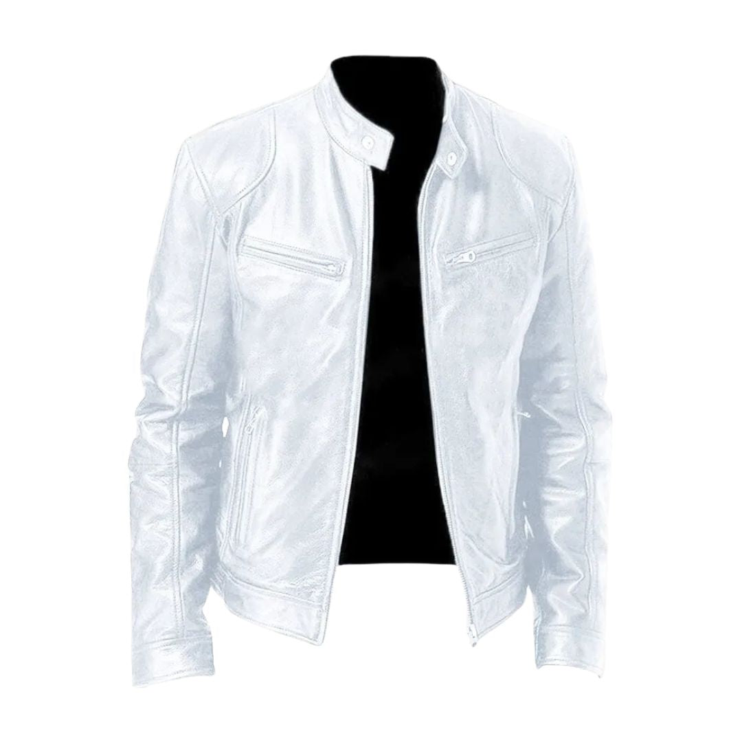 Felix Casual Leather Jacket — view 15