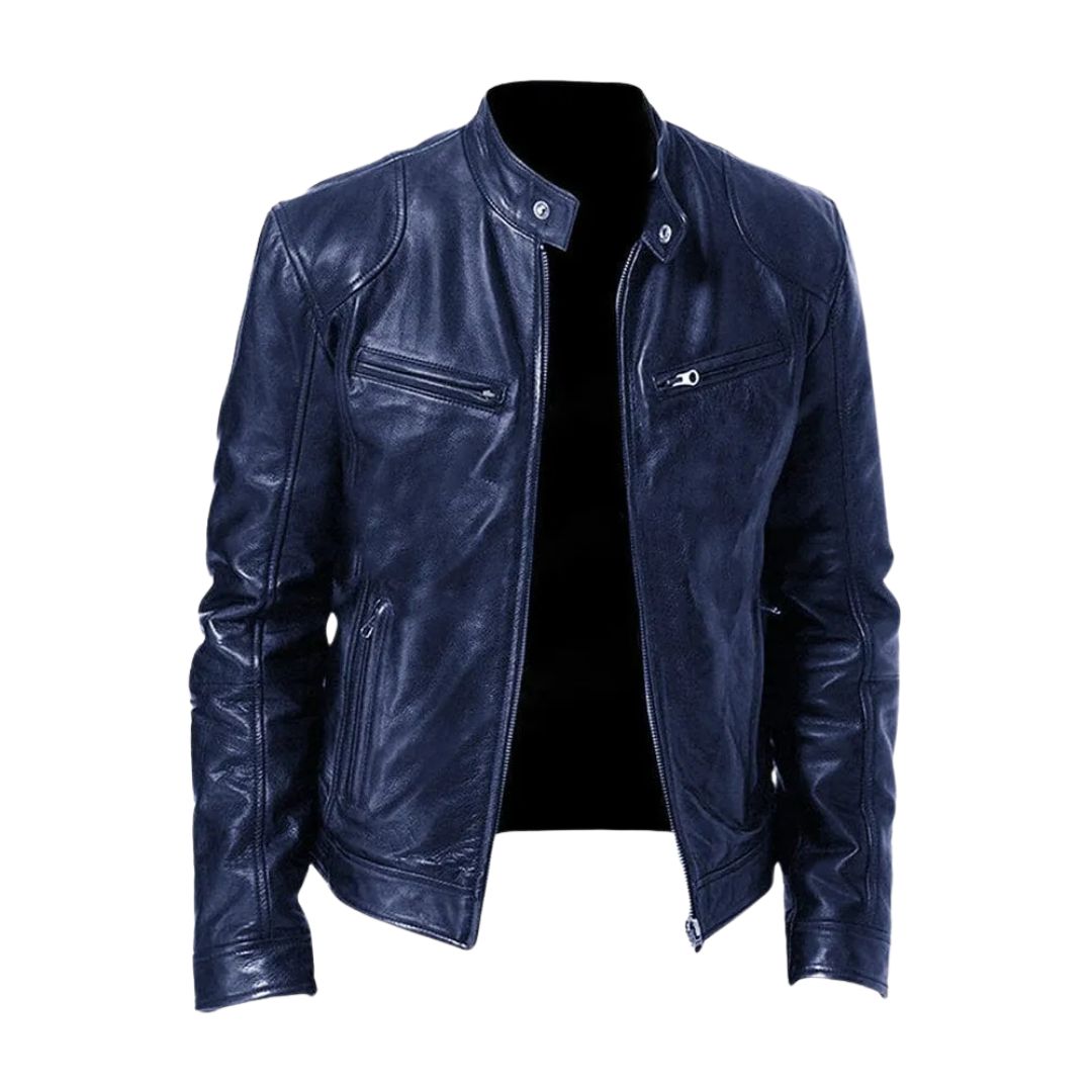 Felix Casual Leather Jacket — view 16