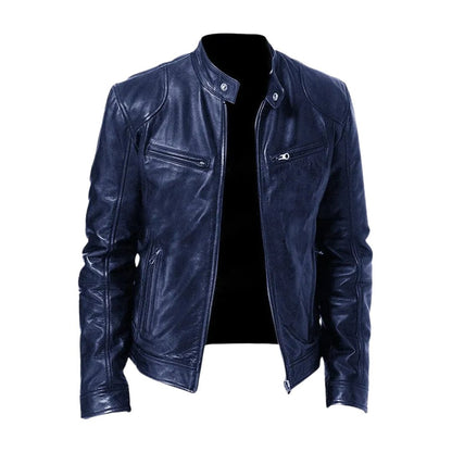 Felix Casual Leather Jacket — view 16