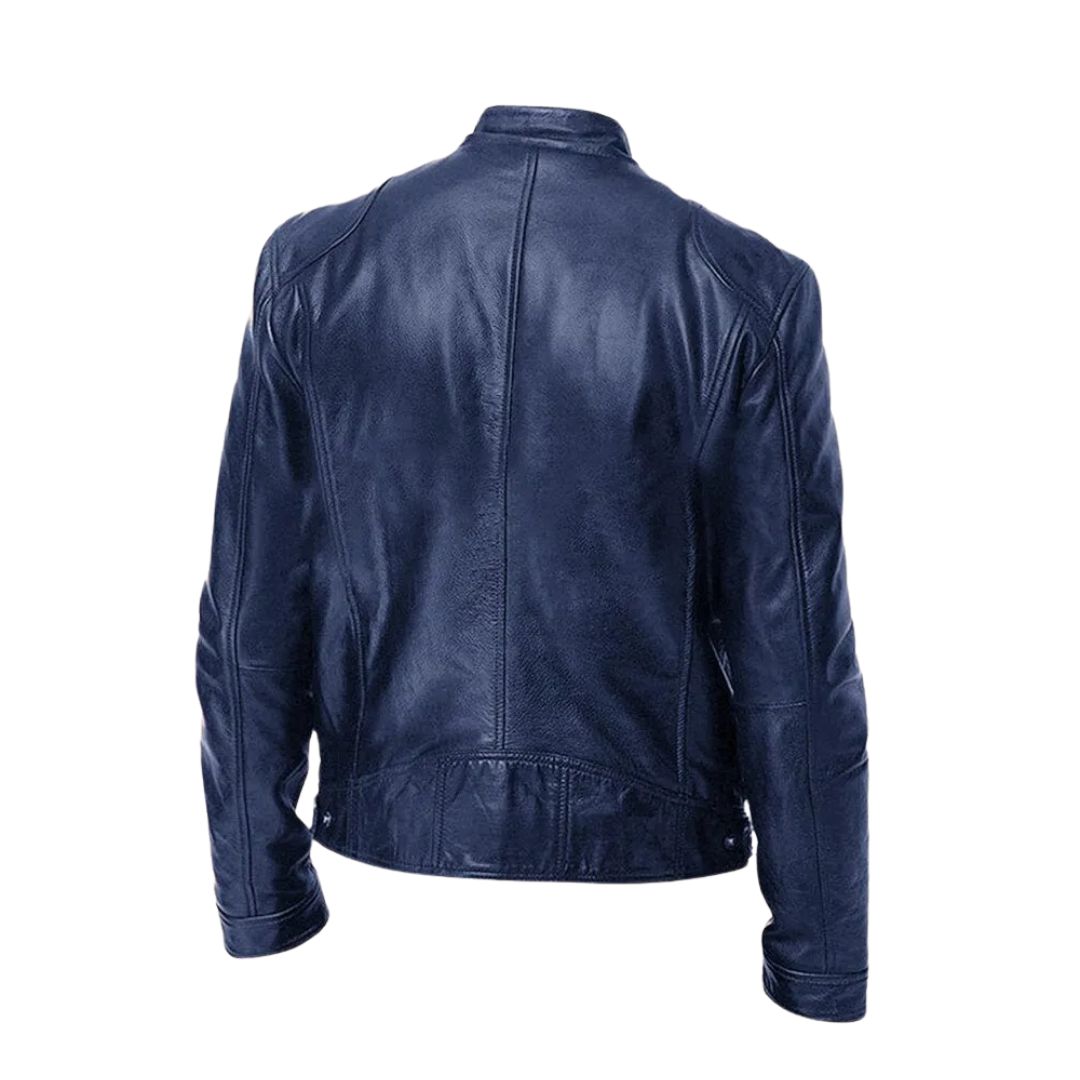 Felix Casual Leather Jacket — view 17