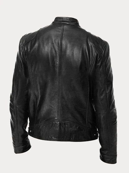 Felix Casual Leather Jacket — view 20