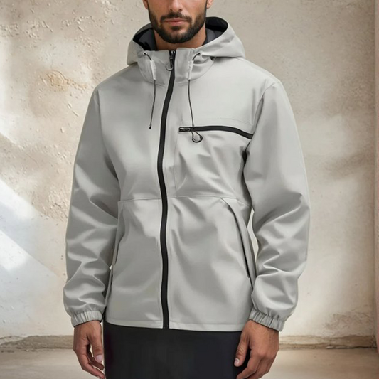 Men's Solid-Color Outdoor Jacket — view 1