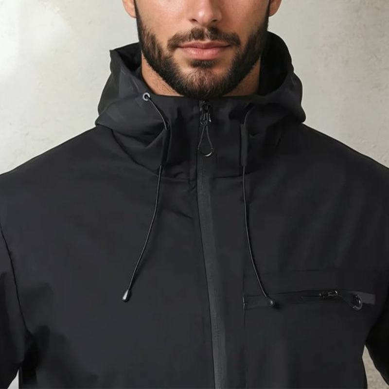 Men's Solid-Color Outdoor Jacket — view 5