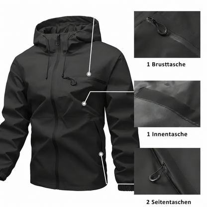 Men's Solid-Color Outdoor Jacket — view 13