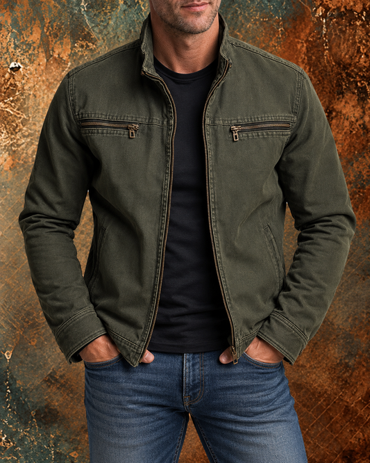 Renato Vintage-Style Field Jacket — view 1