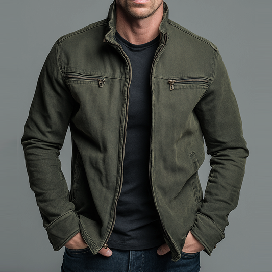 Renato Vintage-Style Field Jacket — view 2