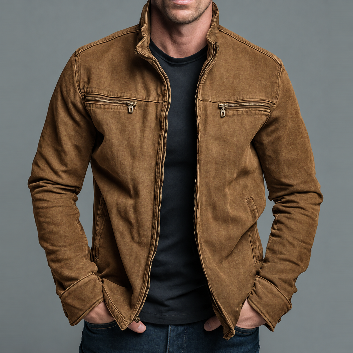 Renato Vintage-Style Field Jacket — view 5