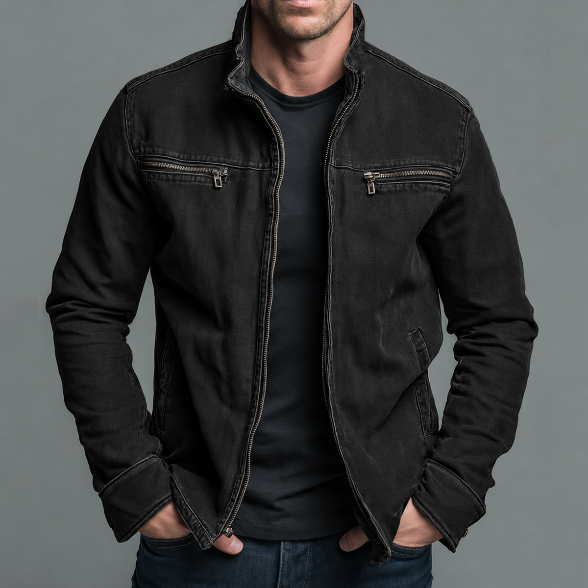 Renato Vintage-Style Field Jacket — view 6