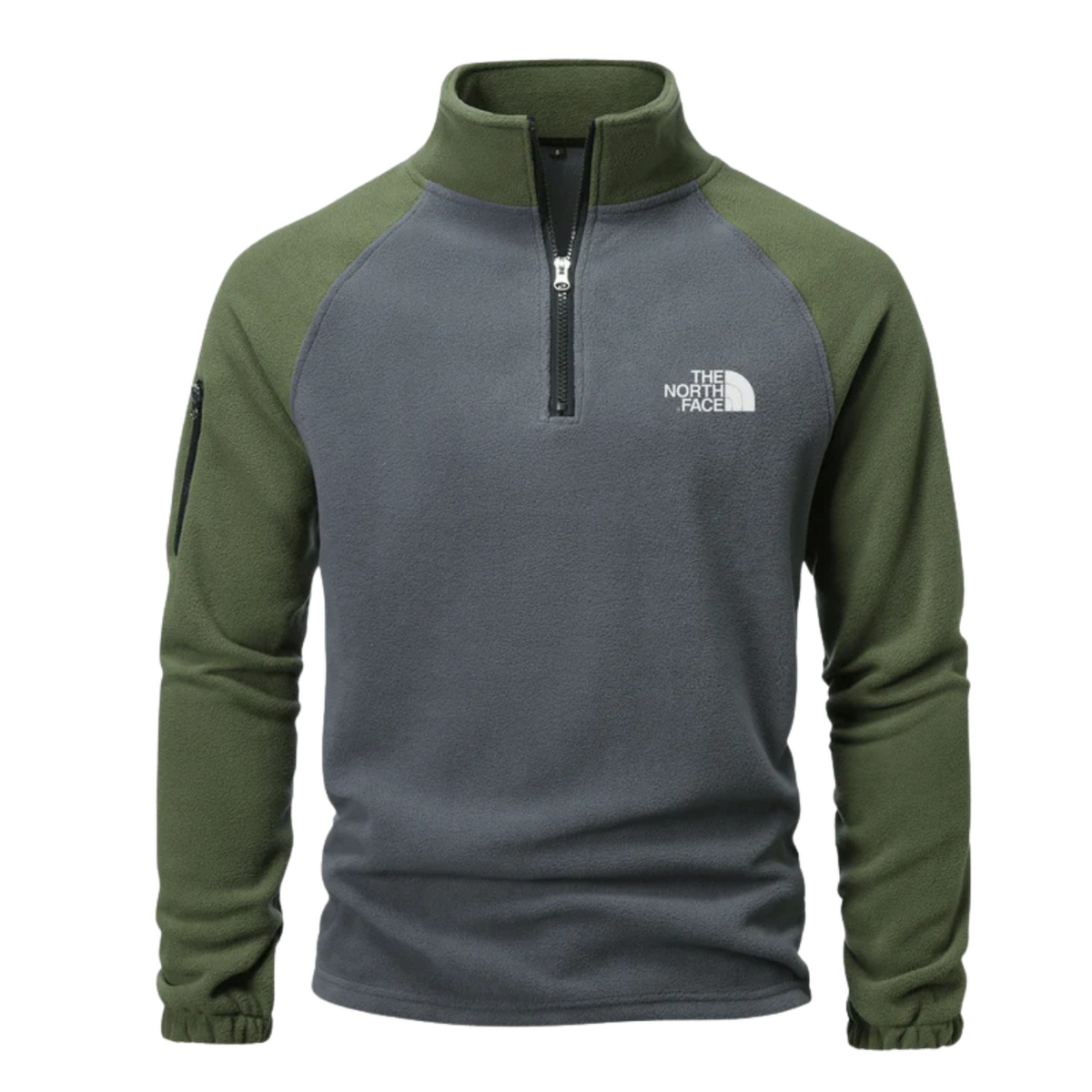 Men's Quarter-Zip Microfleece Pullover — view 2