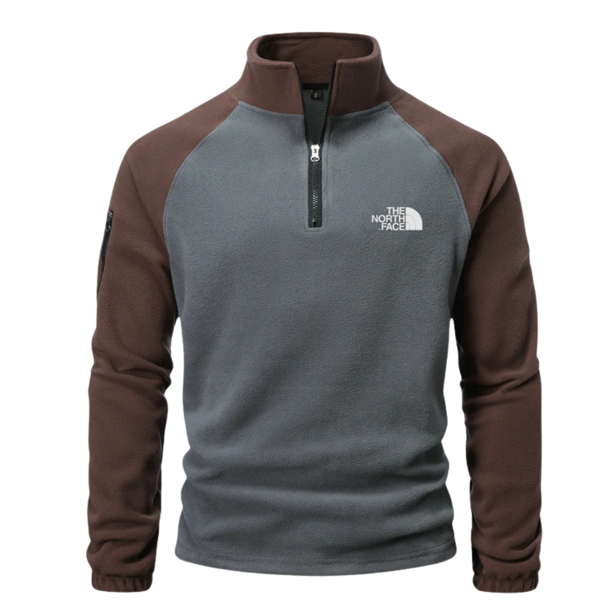 Men's Quarter-Zip Microfleece Pullover — view 3
