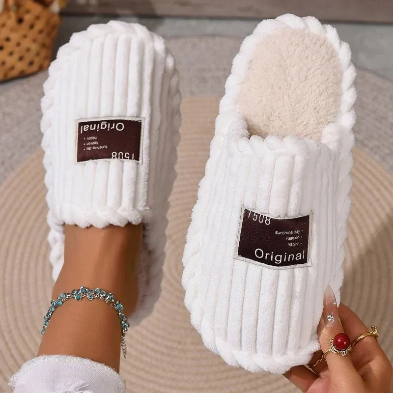 Frieda Plush-Lined Slippers — view 1