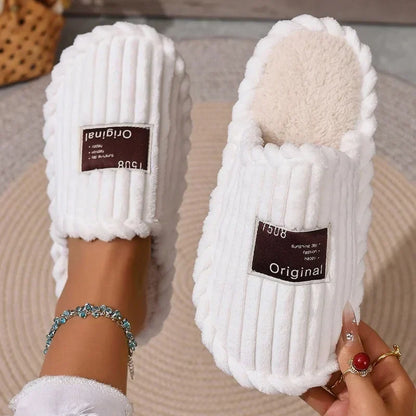 Frieda Plush-Lined Slippers — view 1