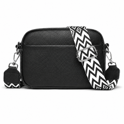 Emilia Patterned-Strap Crossbody Bag — view 3