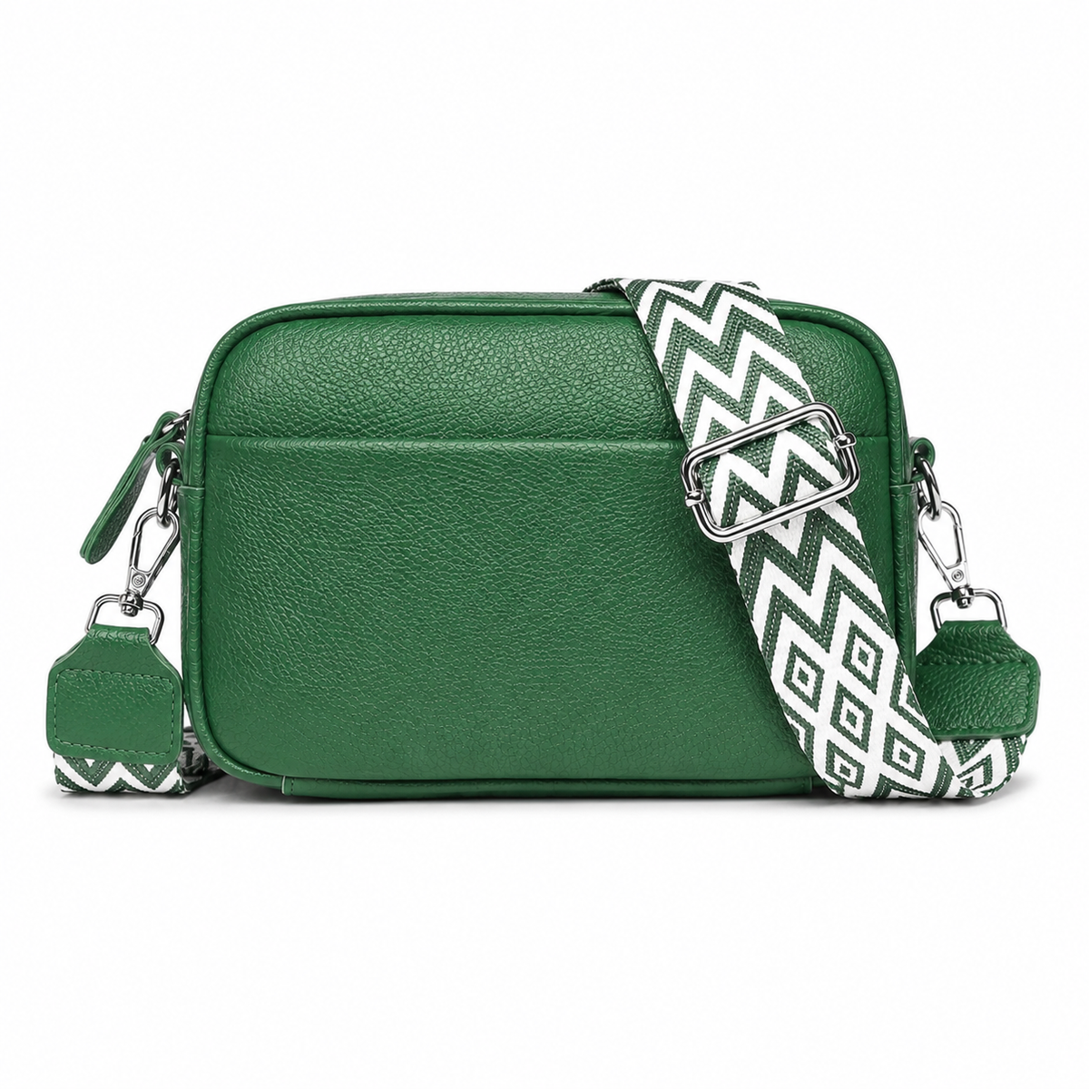 Emilia Patterned-Strap Crossbody Bag — view 7
