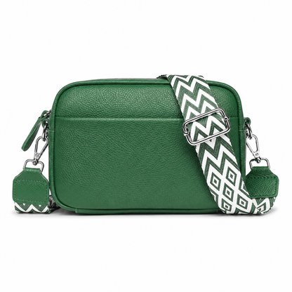 Emilia Patterned-Strap Crossbody Bag — view 7